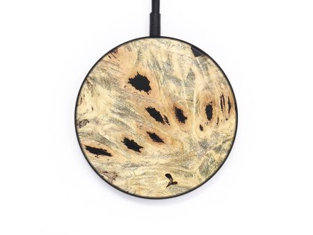 Circle Wood Wireless Charger - Emilio (Wood Burl, 726594) For Cheap