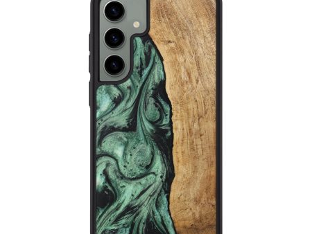 Galaxy S24 Plus Wood Phone Case - Skyler (Green, 730945) Online Hot Sale