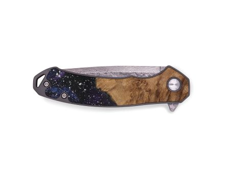 EDC Wood Pocket Knife - Stefani (Cosmos, 731013) Online Hot Sale