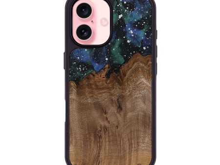 iPhone 16 Wood Phone Case - Almedia (Cosmos, 729270) Supply